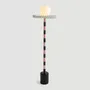 Lampadaires - Lampe 'Sare' en verre et marbre rose/noir par Merve Kahraman - TULESTE FACTORY