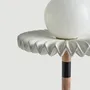 Lampadaires - Lampe 'Sare' en verre et marbre rose/noir par Merve Kahraman - TULESTE FACTORY