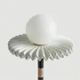 Lampadaires - Lampe 'Sare' en verre et marbre rose/noir par Merve Kahraman - TULESTE FACTORY