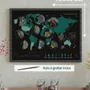 Decorative objects - Scratch off wine map - World - 1020 DÉGUSTATIONS