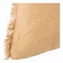 Coussins textile - Housse de coussin CHLOE lin lavé abricot 50x50 - BLANC D'IVOIRE