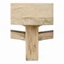Tables basses - Table basse BAO orme naturel recyclé dia 80x30 - BLANC D'IVOIRE
