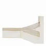Tables basses - Table basse BAO orme blanc recyclé dia 105x40 - BLANC D'IVOIRE