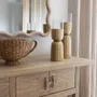 Consoles - Console BAO orme naturel recyclé 145x45x85 - BLANC D'IVOIRE