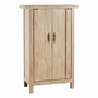 Armoires - Buffet BAO orme naturel recyclé 80x35x145 - BLANC D'IVOIRE
