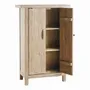 Armoires - Buffet BAO orme naturel recyclé 80x35x145 - BLANC D'IVOIRE