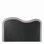 Têtes de lit - Tête de lit SERENA tissu gris 201x11x125 - BLANC D'IVOIRE