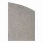 Têtes de lit - Tête de lit SERENA tissu gris 201x11x125 - BLANC D'IVOIRE