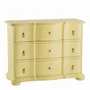 Chests of drawers - CARLOTTA PM chest of drawers pastel yellow 105x44x82 - BLANC D'IVOIRE