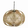 Suspensions - Suspension NAKISHA rotin naturel dia 65x48 - BLANC D'IVOIRE