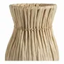 Vases - MYA vase natural rattan and metal 31x81  - BLANC D'IVOIRE