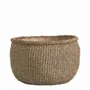 Corbeilles - Cache-pot CIKA ciment beige - Petit modèle - 39x37x24 - BLANC D'IVOIRE