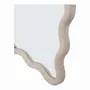 Miroirs - Miroir LUMIA pin blanchi 65x5x100 - BLANC D'IVOIRE