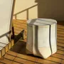 Lawn tables - STONEWARE COFFEE TABLE - MILK COLLECTION - DI VINCENZO POUJOULA