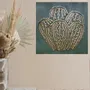 Paintings - Textured wood & relief wall decor - DESERT GOLD - LUMBRA BY PELLAS