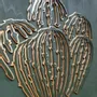 Paintings - Textured wood & relief wall decor - DESERT GOLD - LUMBRA BY PELLAS
