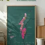 Objets de décoration - Carte du vin à gratter - Bourgogne - 1020 DÉGUSTATIONS