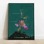 Objets de décoration - Carte du vin à gratter - Rhône - 1020 DÉGUSTATIONS