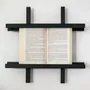 Etagères - Cadre d’exposition pour livres, en bois de Frêne noir - GUARDAMI