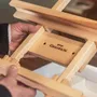Kitchens furniture - Wall-Mounted Adjustable Display Frame, Olive ash - GUARDAMI
