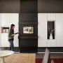 Kitchens furniture - Wall-Mounted Adjustable Display Frame, Olive ash - GUARDAMI