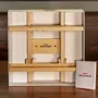 Kitchens furniture - Wall-Mounted Adjustable Display Frame, Olive ash - GUARDAMI