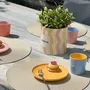Plats et saladiers - Assiette colorful Ajoutez une touche d'amour et de couleur  / set of 4 - AND NOOK