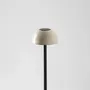 Table lamps - ABSIDIOLA mini L table lamp in alabaster or ceramic - LUXCAMBRA