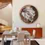 Services - 'Harry Circular' - Œuvre Originale - 150 cm - PERSPECTIVA 10