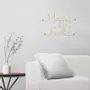 Other wall decoration - Golden Brass Wire Wall Decor for the wall ” Happy Family " - BIJOUX DE MUR