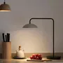 Table lamps - ABSIDIOLA long arm table lamp in ceramic plato - LUXCAMBRA