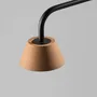Table lamps - ABSIDIOLA table lamp with long arm conica ceramic - LUXCAMBRA