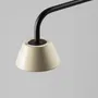 Table lamps - ABSIDIOLA conica ceramic short arm table lamp - LUXCAMBRA
