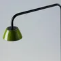 Table lamps - ABSIDIOLA conica ceramic short arm table lamp - LUXCAMBRA