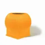 Garden accessories - Oversized Flat Blob Fiberglass Planter 'Black' by Tuleste Factory - TULESTE FACTORY
