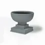 Flower pots - Modern oversized “blue” fibreglass planter - TULESTE FACTORY