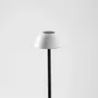 Floor lamps - ABSIDIOLA floor lamp mini 10cm lampshade in alabaster or ceramic - LUXCAMBRA
