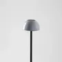 Floor lamps - ABSIDIOLA floor lamp mini 10cm lampshade in alabaster or ceramic - LUXCAMBRA