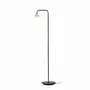 Floor lamps - ABSIDIOLA floor lamp brazo mini alabaster or ceramic lampshade - LUXCAMBRA