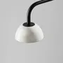 Floor lamps - ABSIDIOLA floor lamp brazo mini alabaster or ceramic lampshade - LUXCAMBRA