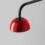 Floor lamps - ABSIDIOLA floor lamp brazo mini alabaster or ceramic lampshade - LUXCAMBRA