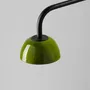 Floor lamps - ABSIDIOLA floor lamp brazo mini alabaster or ceramic lampshade - LUXCAMBRA