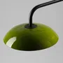Floor lamps - ABSIDIOLA floor lamp with arms with ceramic lampshade plato - LUXCAMBRA
