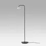 Floor lamps - ABSIDIOLA conica arm floor lamp with ceramic shade - LUXCAMBRA