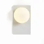 Wall lamps - GLOS white wall lamp - LUXCAMBRA