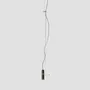 Hanging lights - HOLD hanging lamp with steel rod in black or white - LUXCAMBRA