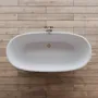 Bathtubs - Freestanding Oval Bathtub SAMBA L. 170 x W. 79 cm, by SPALINA - SPALINA