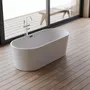 Bathtubs - Freestanding Oval Bathtub JADE L. 170 x W. 80 cm, by SPALINA - SPALINA