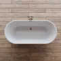 Bathtubs - Freestanding Oval Bathtub JADE L. 170 x W. 80 cm, by SPALINA - SPALINA