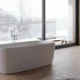 Bathtubs - Freestanding Oval Bathtub SWING L. 170 x W. 80 cm, by SPALINA - SPALINA